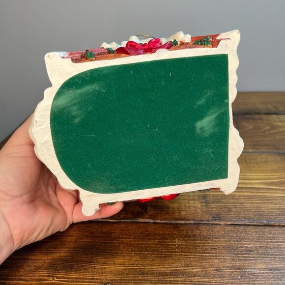 Santa Clause Clothtique Style figure chimney bag roof lantern boots Christmas - Picture 10 of 13